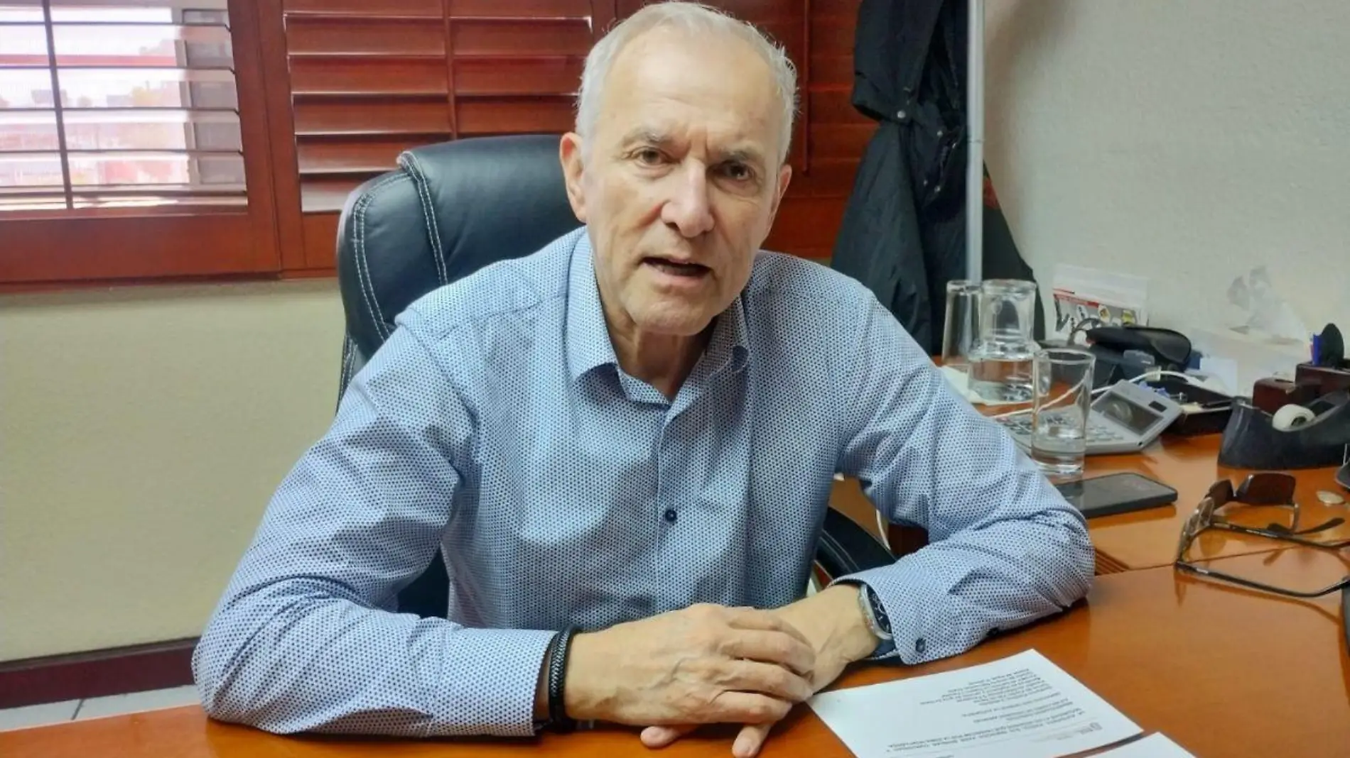 Carlos Gómez González, director del Fideicomiso de la Autopista La Rumorosa (FIARUM)